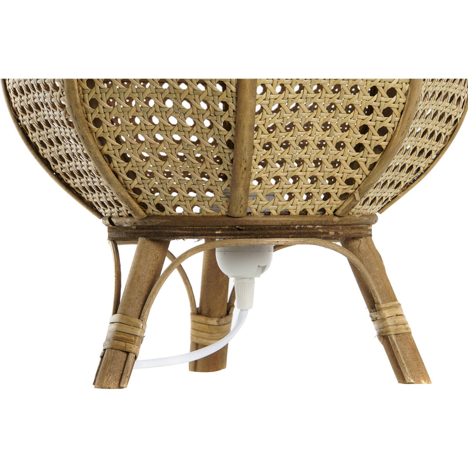 Lampe de table en rotin forme organique Urban
