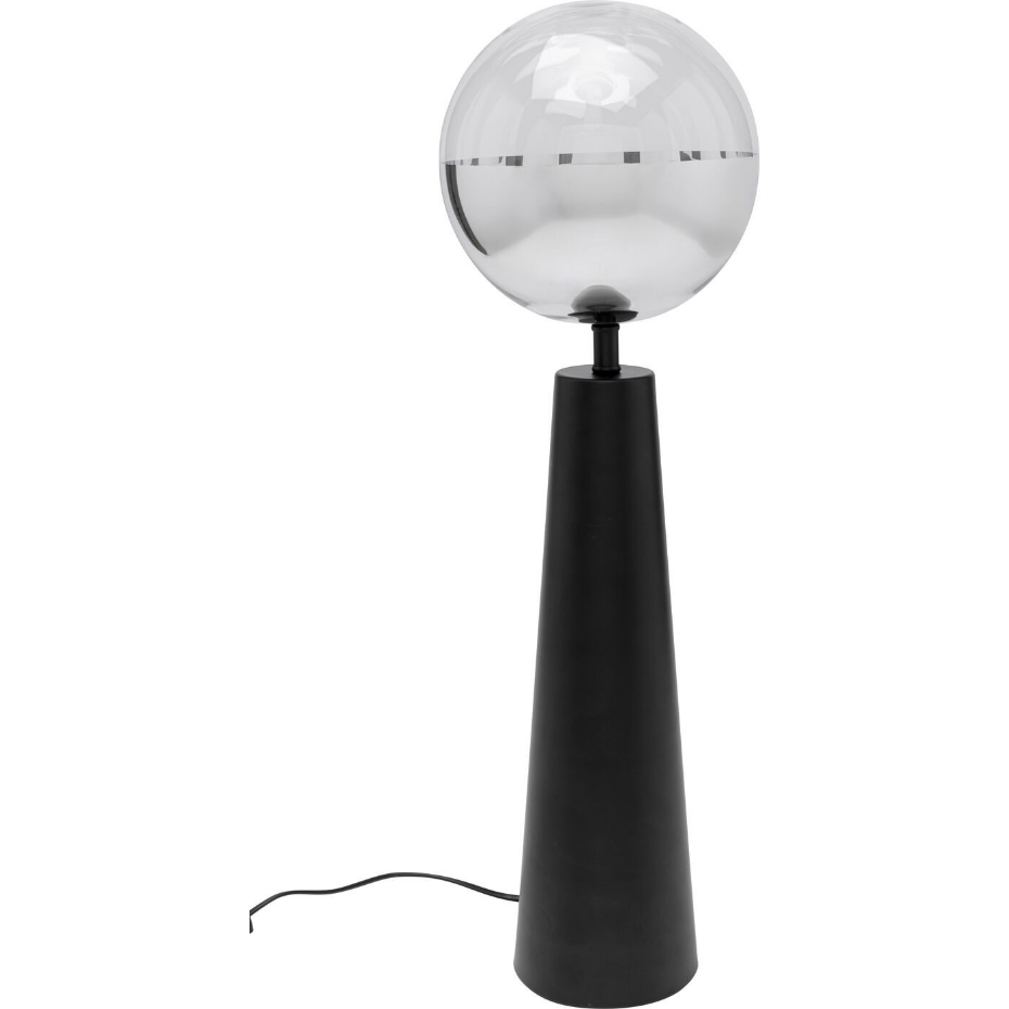 Lampe en acier et verre, DISCO BALL