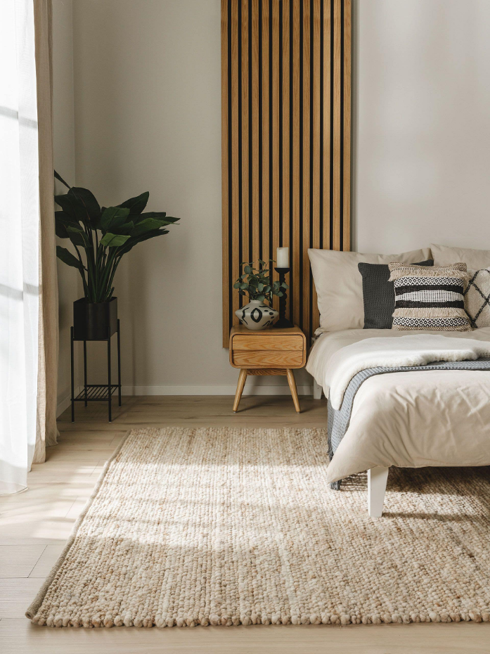 Tapis de laine tissé main FINN