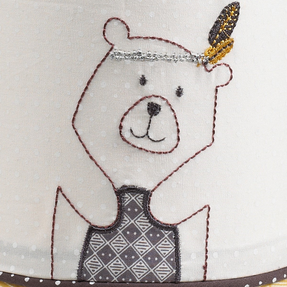 Luminaire enfant à poser en coton