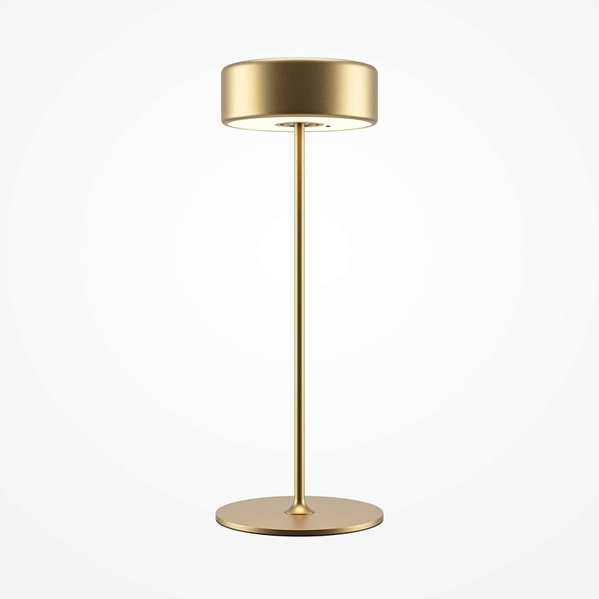 Lampe de table rechargeable en métal ALMA