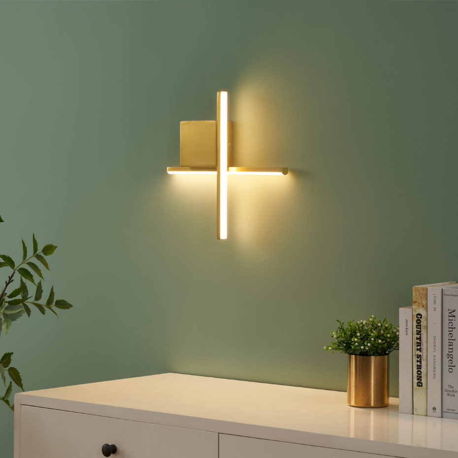 Applique LED à bras entrecroisés - FABIO