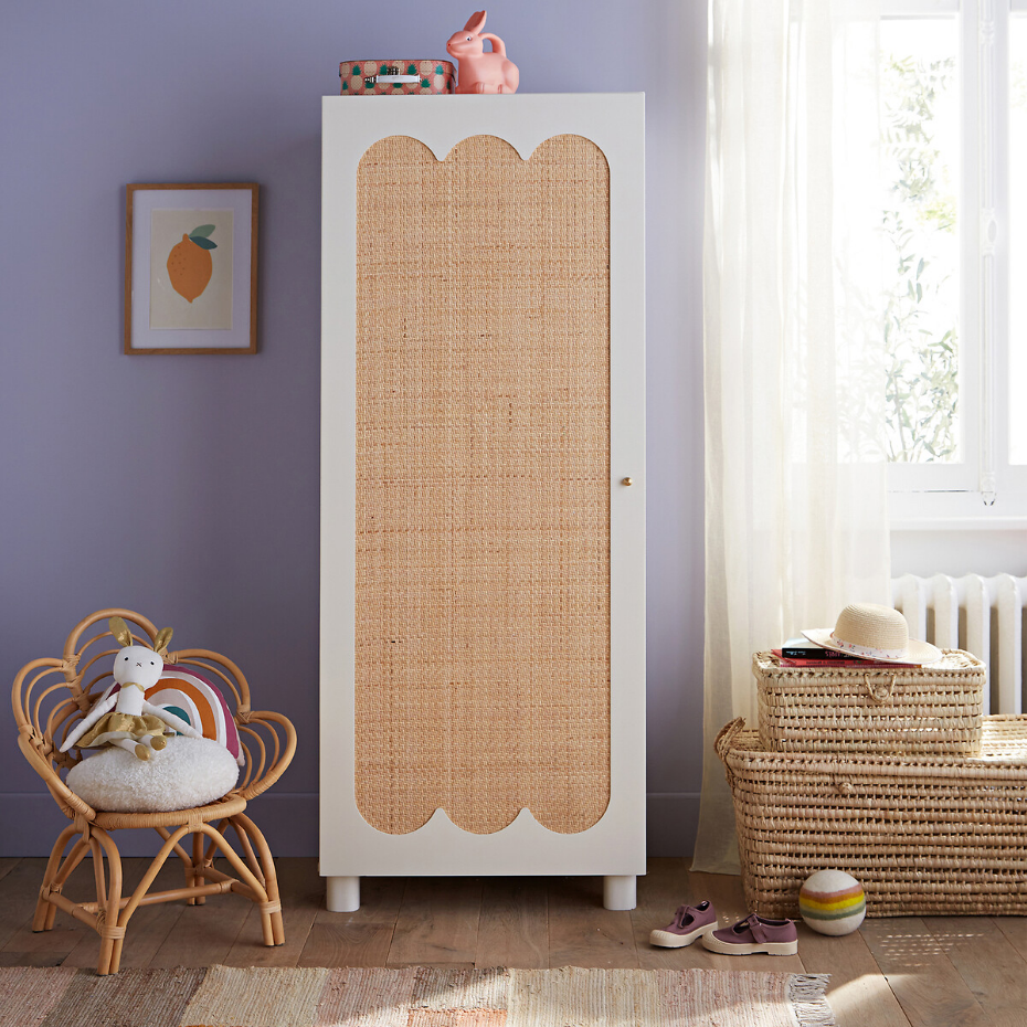 Armoire penderie, 1 porte, Ptilu