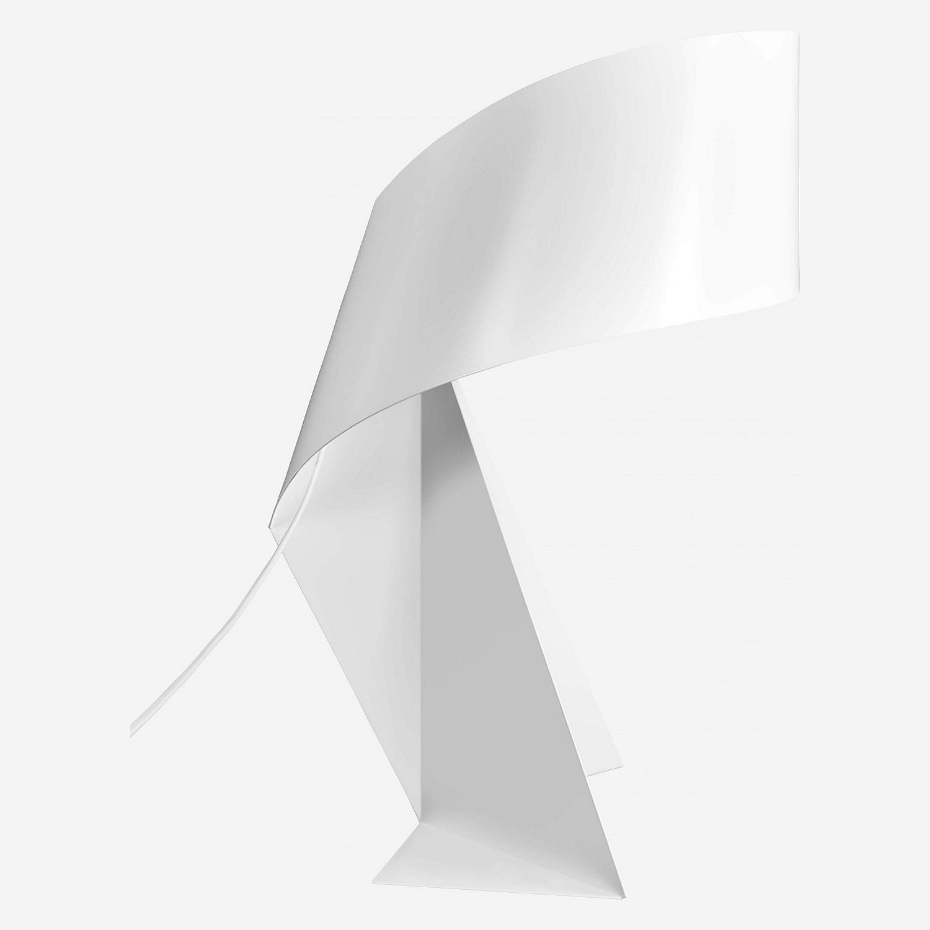 Lampe de table en métal RIBBON