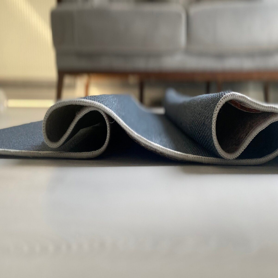 Tapis écru à motifs - WOOPAMUK