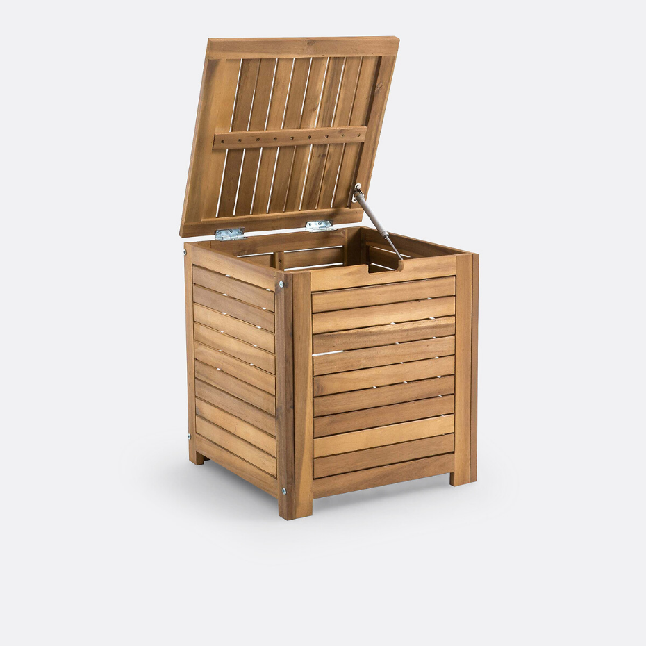 Coffre de rangement en acacia L45 cm, Garden