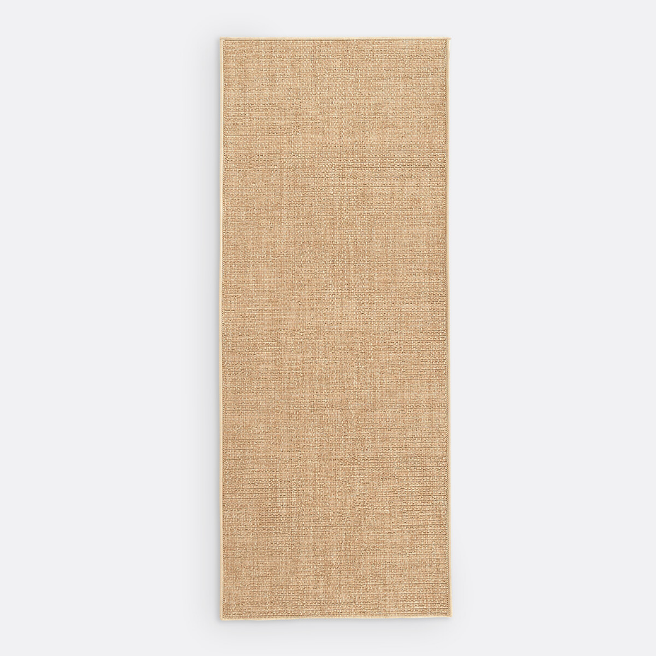 Tapis couloir effet jute intérieur extérieur Essen