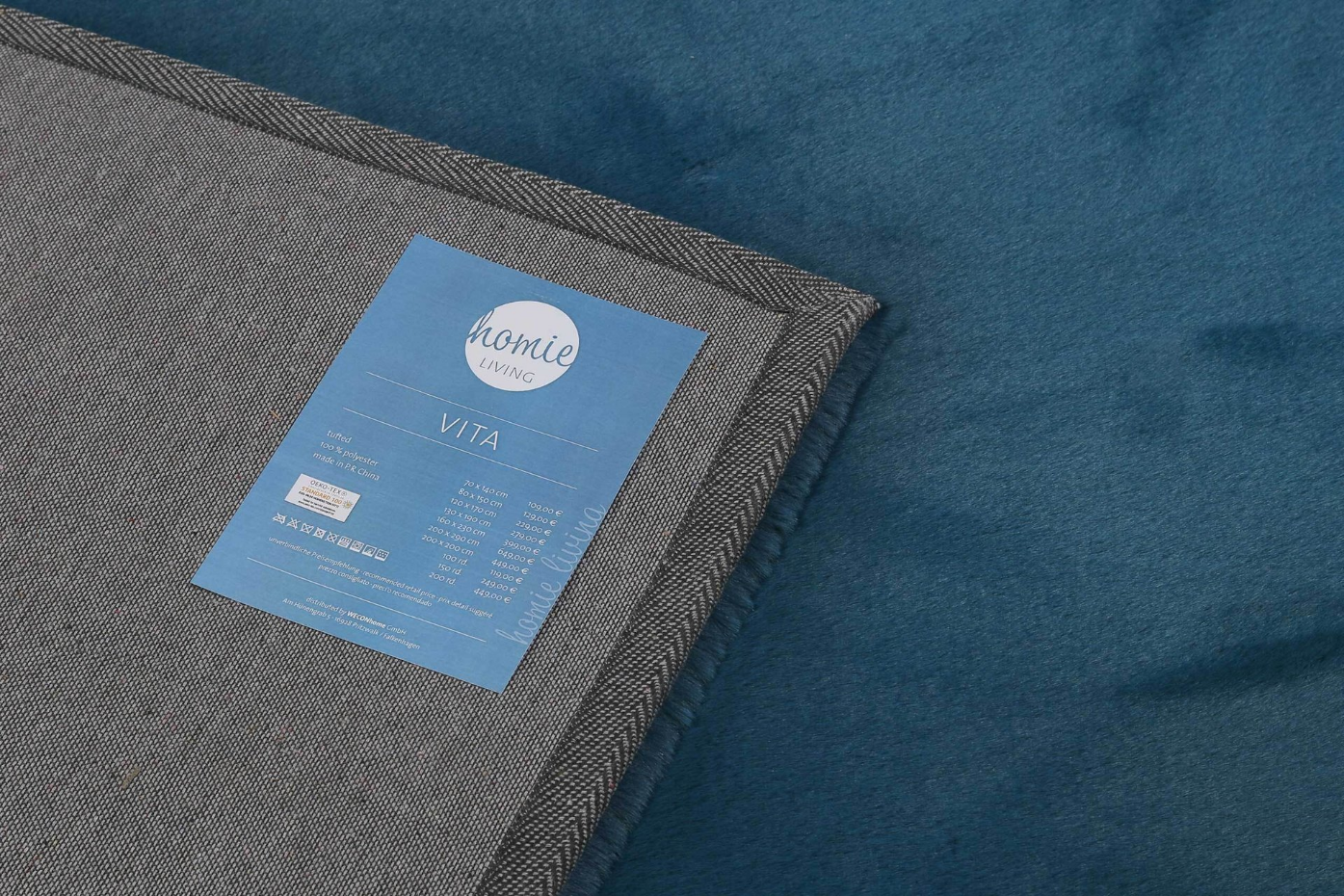 Tapis salon très douillet en microfibre ,  Vita