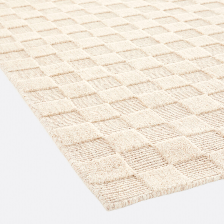 Tapis damier ton sur ton, Bilmo