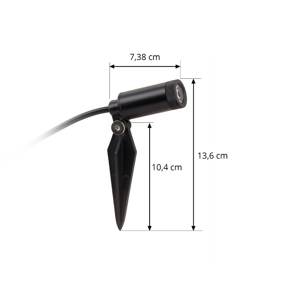 Lampe à planter LED, Heath