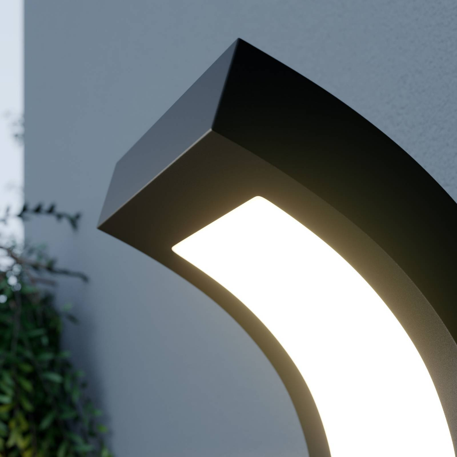 Applique extérieure en aluminium moderneLED