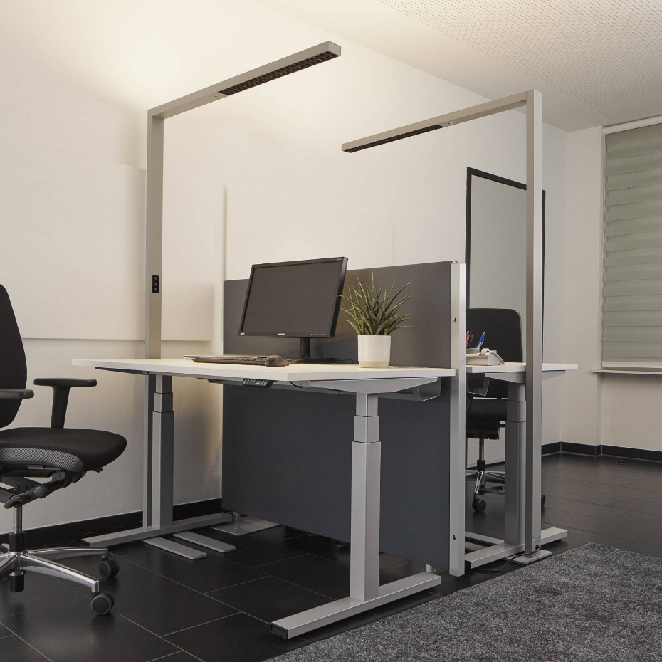 Lampadaires de bureau en aluminium moderneLED