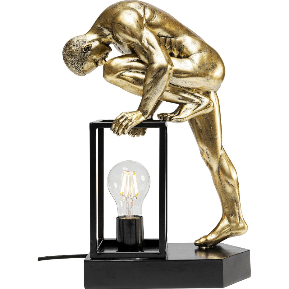 Lampe homme grimpant