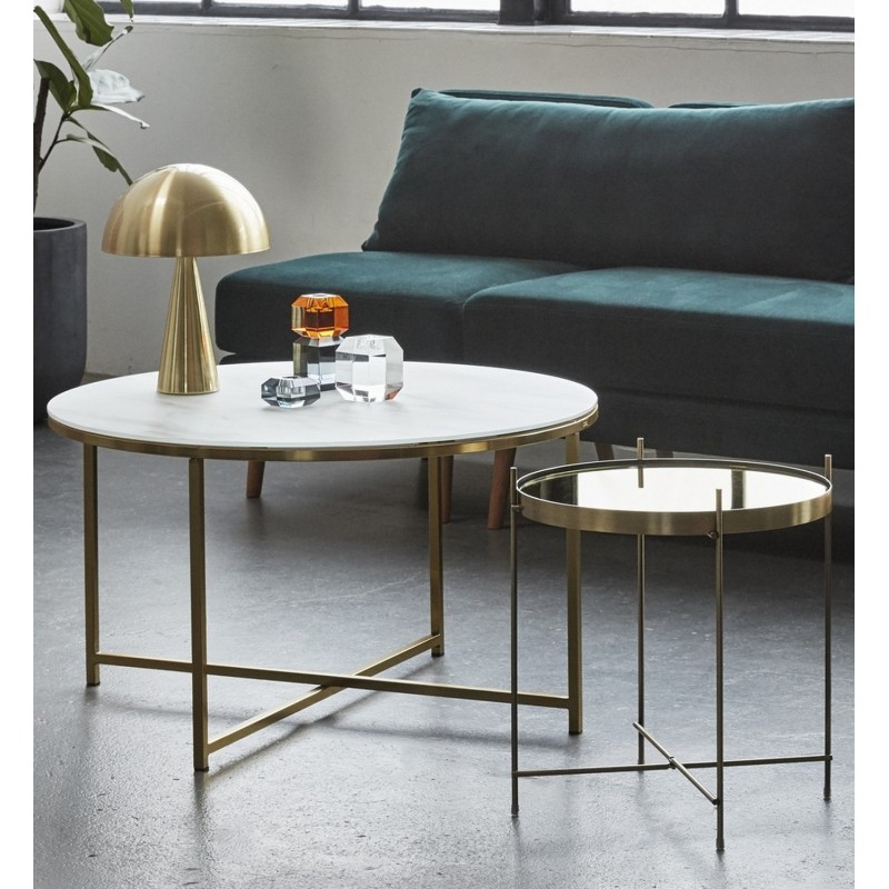Lampe De Table Métal Champignon