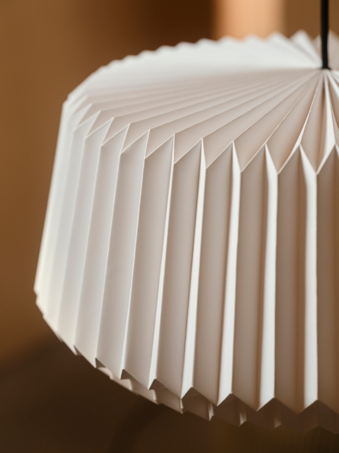 Abat-jour Belloy 50  Papier Blanc ,  H. 22 - IP20   /  Nordlux Intérieur