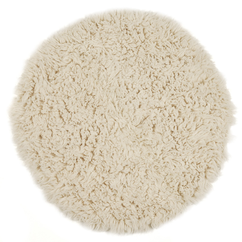 Tapis grec flokati original en laine tissé main épaisse - Flokos 2450