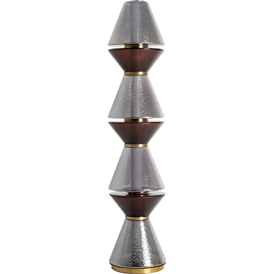 Lampadaire en cristal style vintage