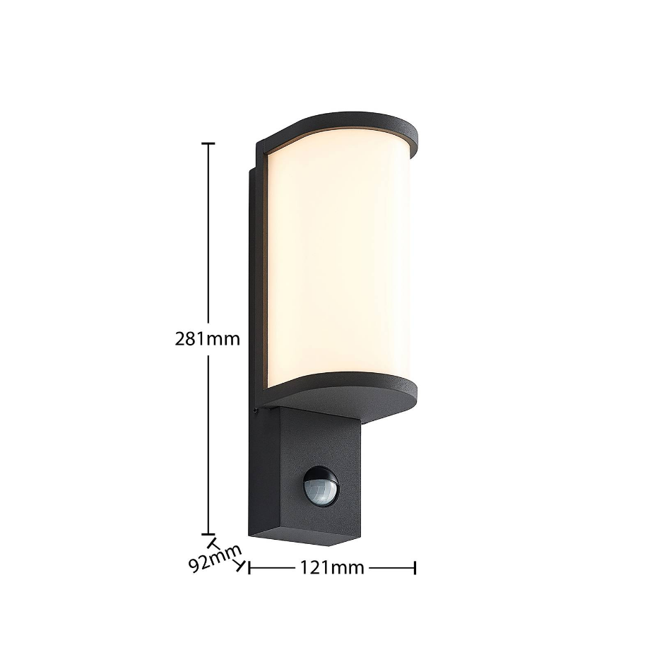Applique extérieure en aluminium moderneLED