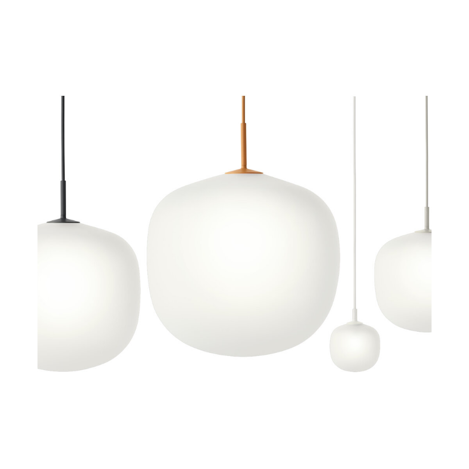 Suspension en verre 37 cm RIME