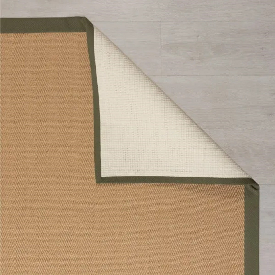 Tapis salon et chambre moderne en jute RIKA