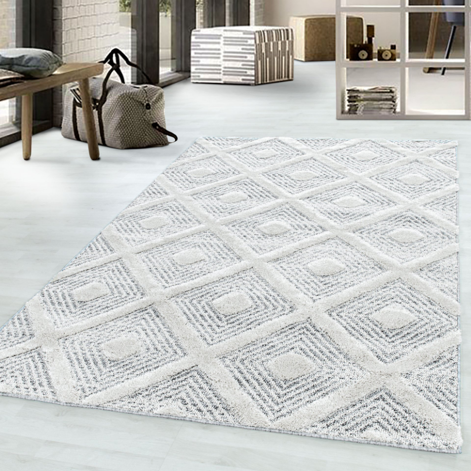 Tapis de salon à losange PISA