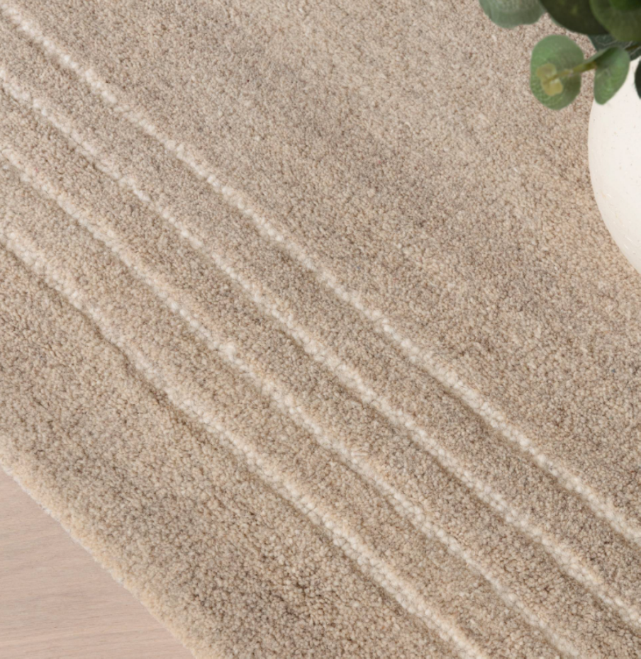 Tapis moderne pure laine salon et chambre LORO