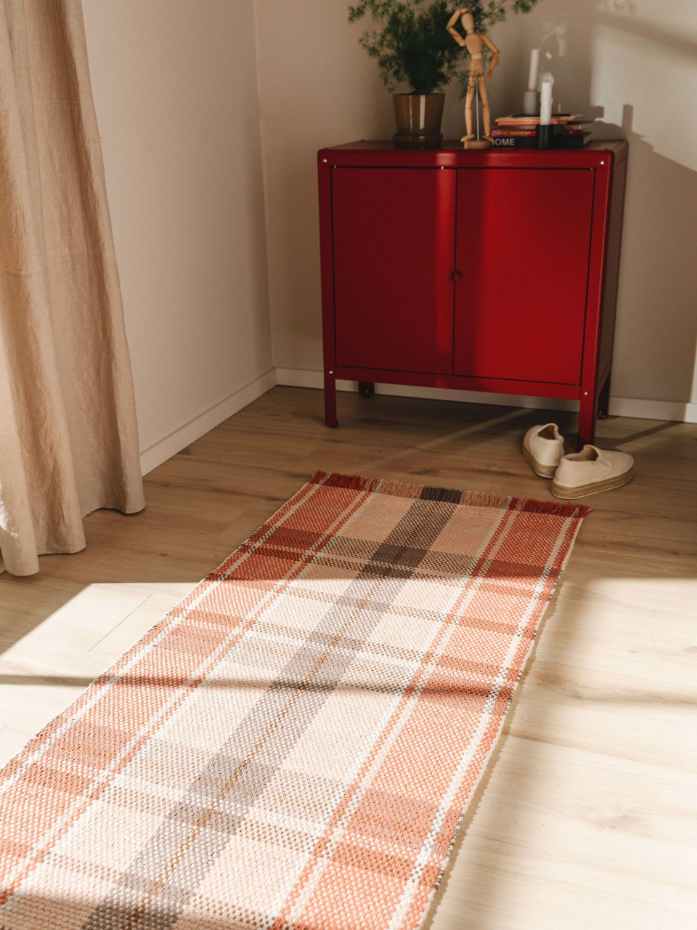 Tapis de couloir tissé main LUCY