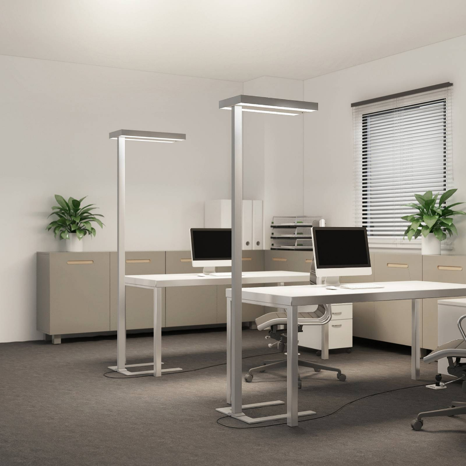 Lampadaires de bureau en aluminium moderneLED