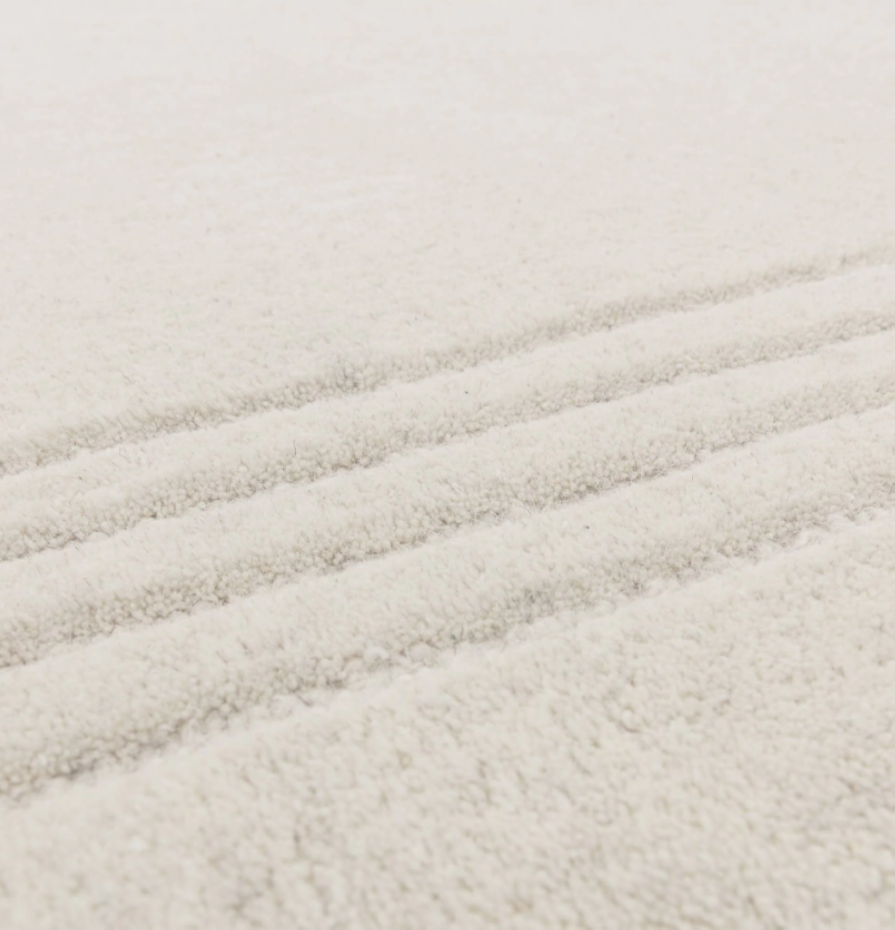 Tapis moderne pure laine salon et chambre LORO