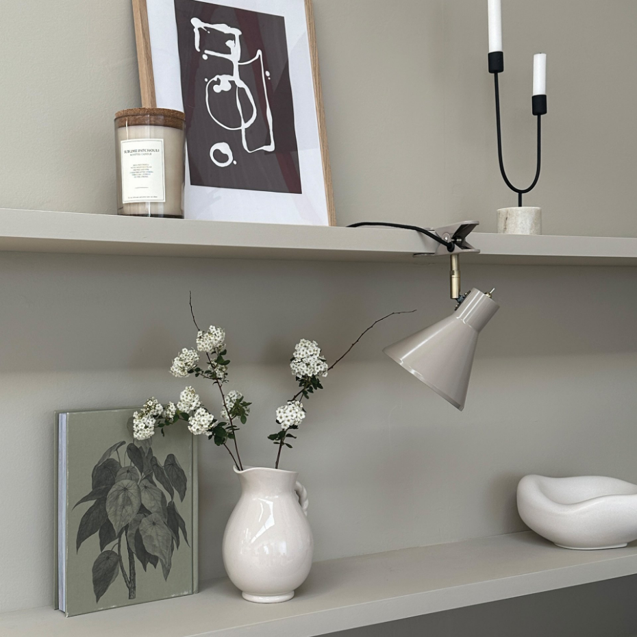 lampe à pince crème blanc SLEEP