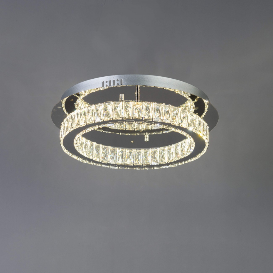 Plafonnier LED cercle miroir - DIEZ