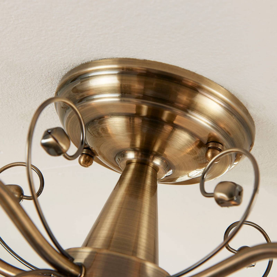 Plafonnier en verre antique, Corentin