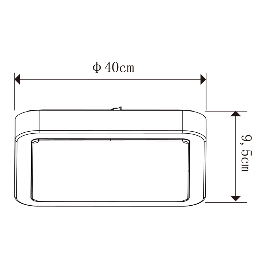 Plafonnier LED dimmable, DIAMOND