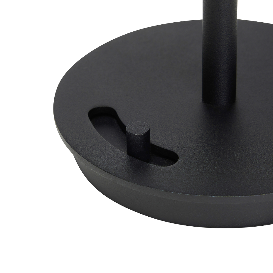 Lampe portable en verre et fer SALON