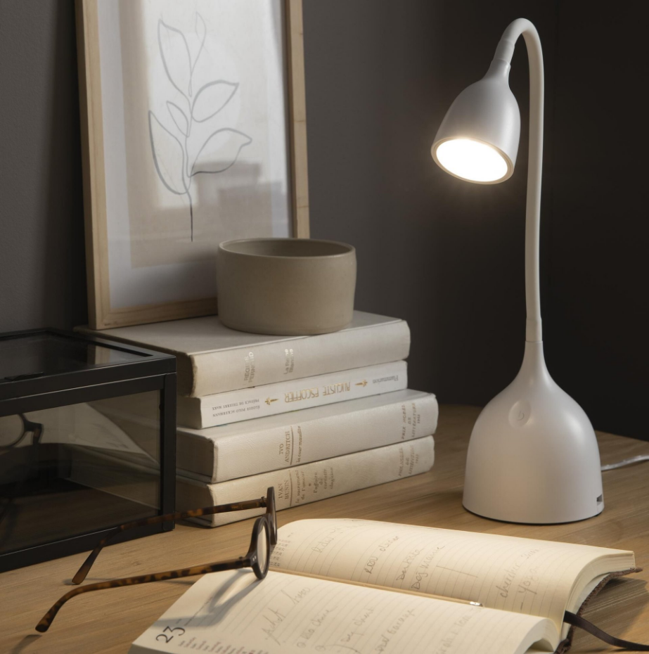 Lampe de bureau en fer, SWALLOW