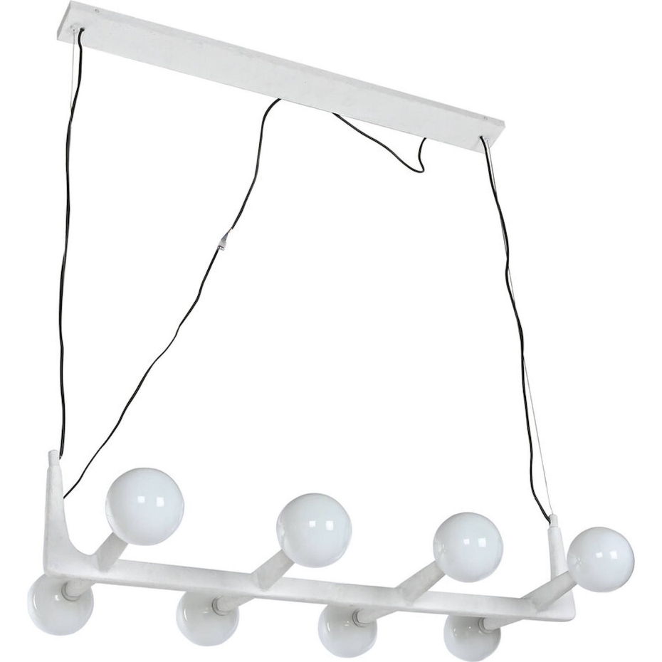 Suspension en métal et verre style boule Moderno