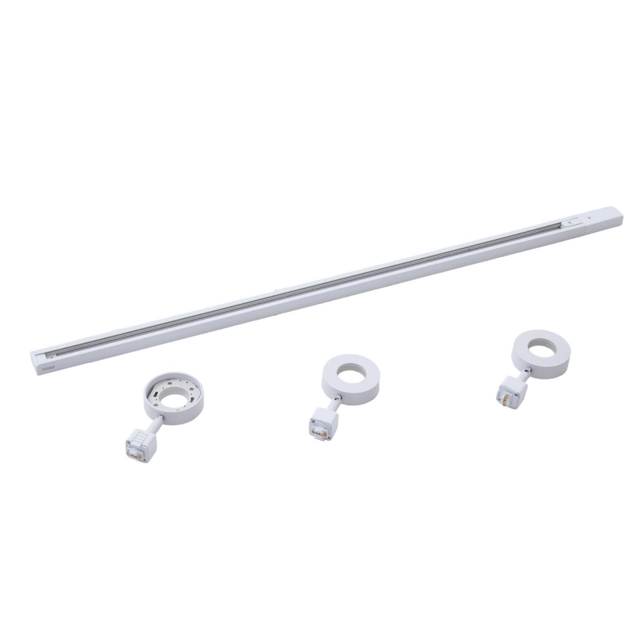Projecteur pour rail électrique en aluminium