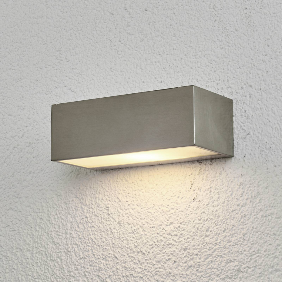 Applique extérieure en inox moderne, Leonora