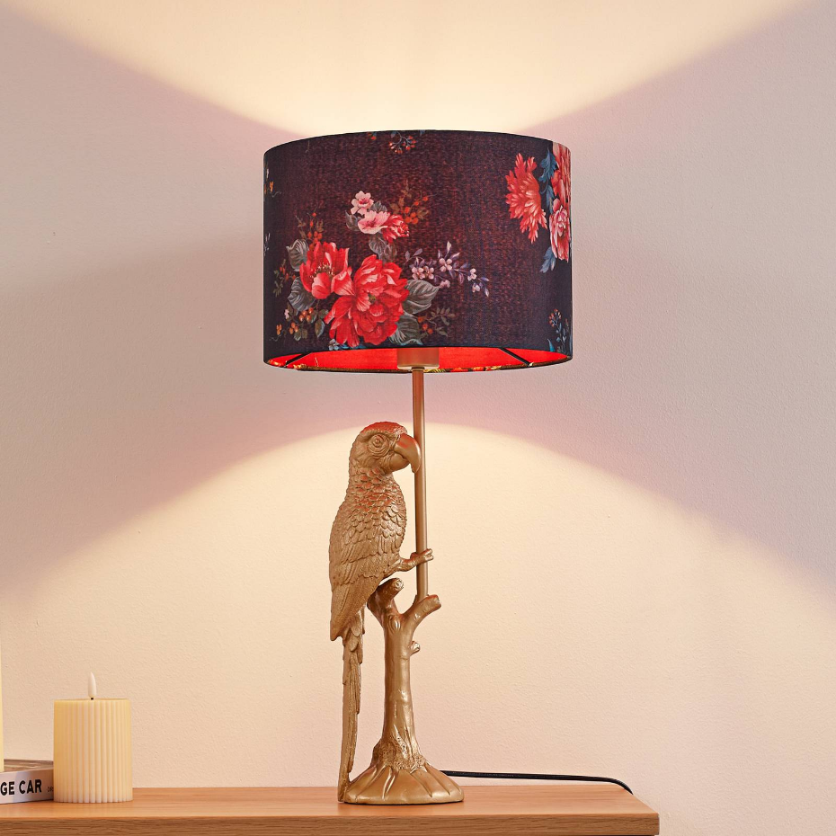 Lampe à poser en textile moderne, Marula
