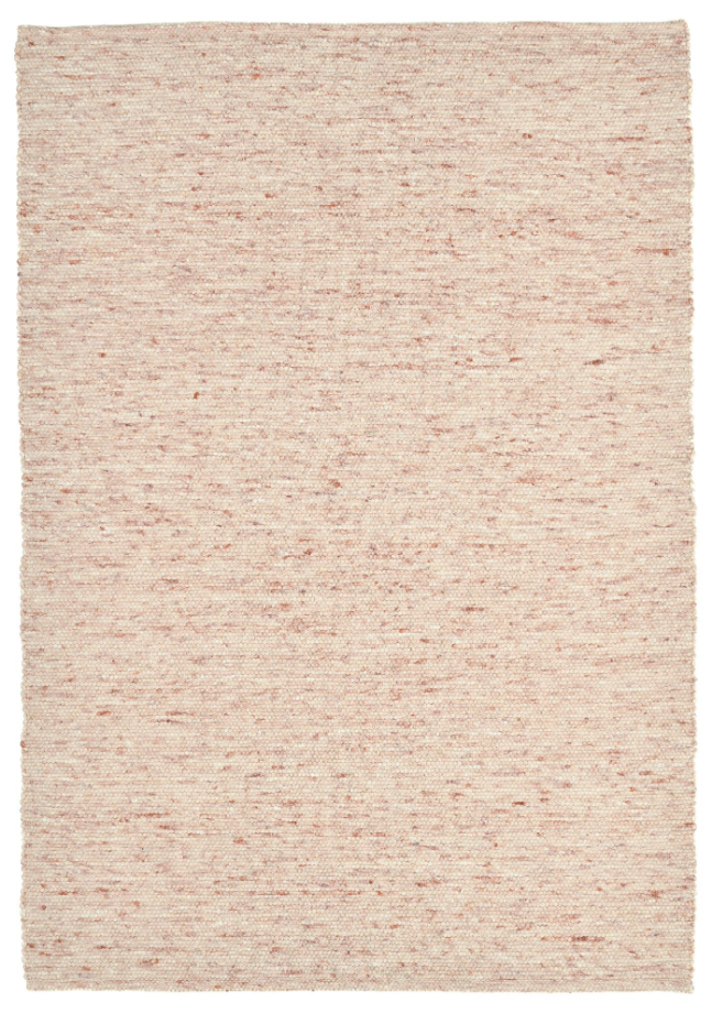 Tapis réversible en laine foulée tissé à la main aux couleurs vives - Hoernum