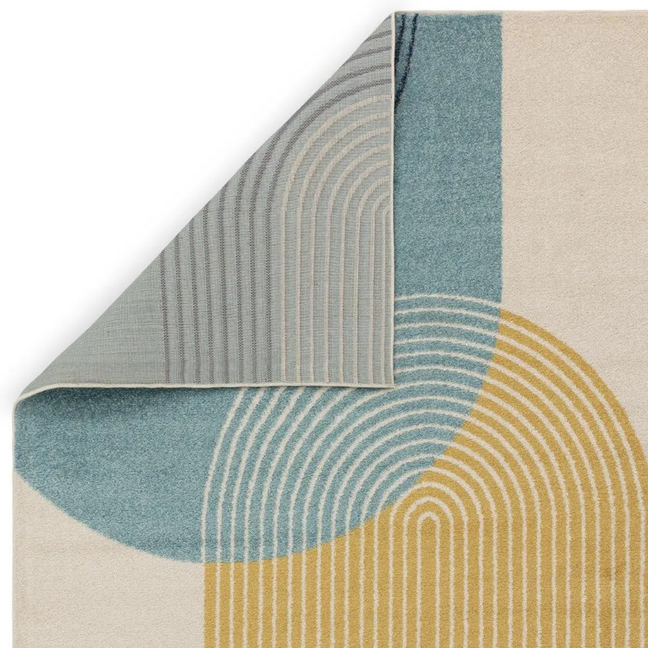 Tapis tissé plat moderne DISCO