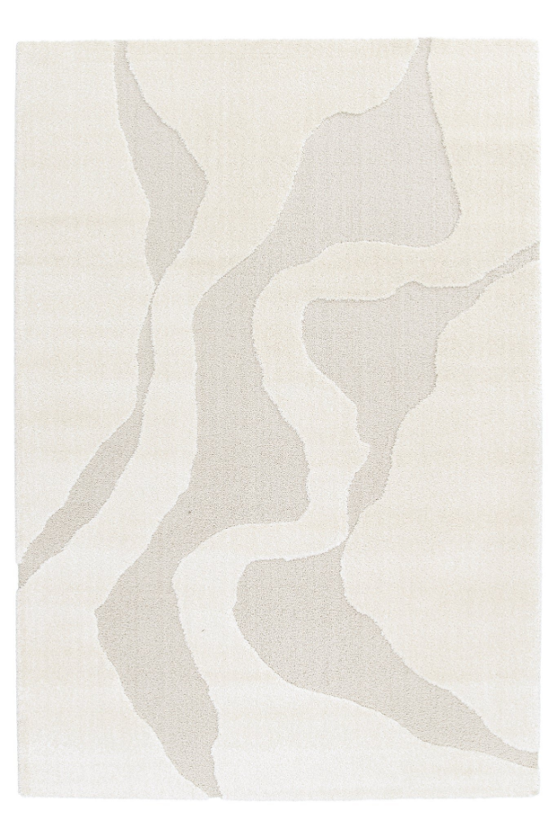 Tapis doux à motifs en relief OSMOSE