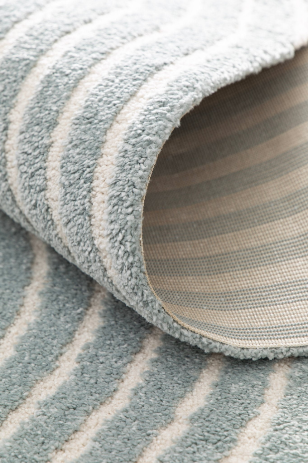 Tapis à relief doux et élégant GROOVE