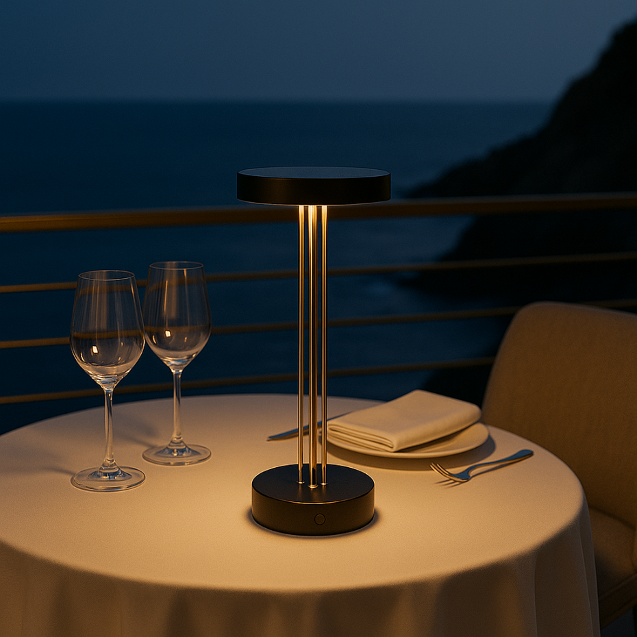 Lampe de table sans fil TRIZIO H33CM