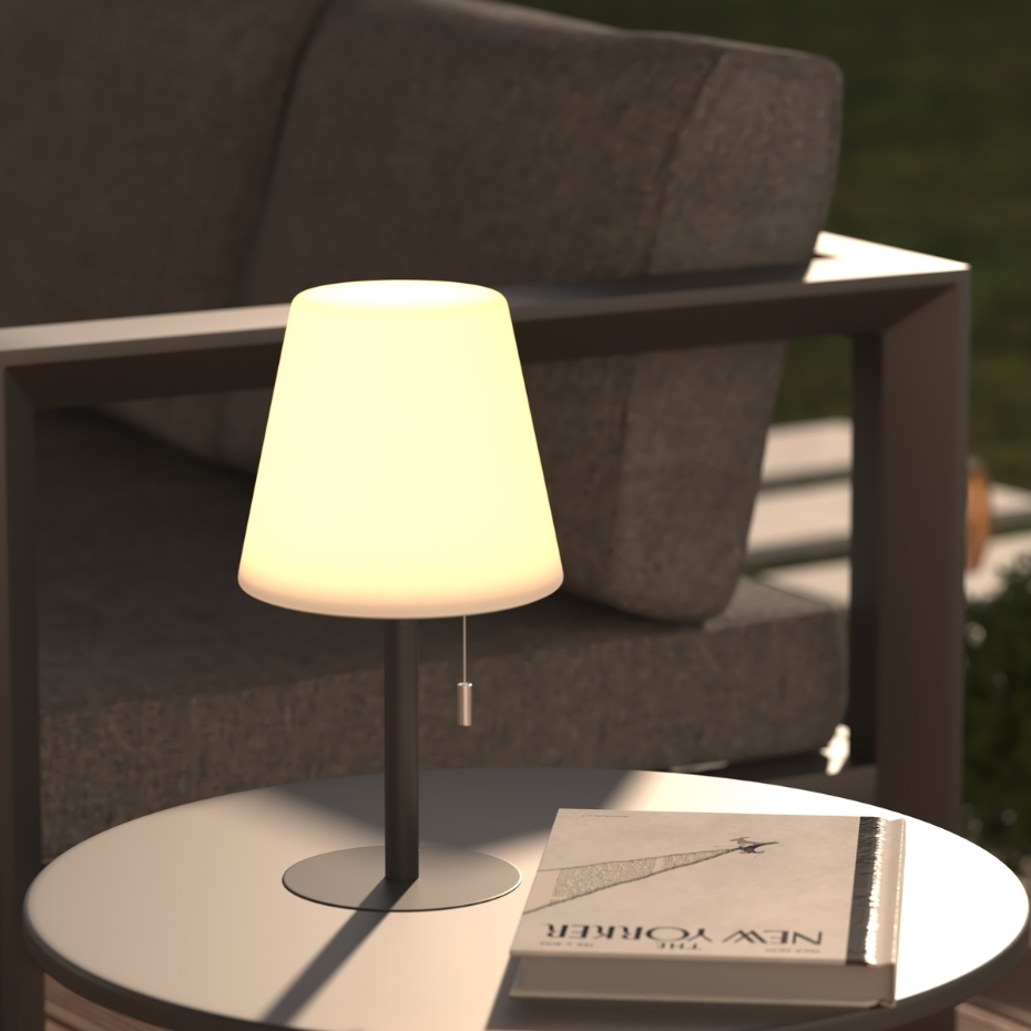 Lampe d'extérieur USB à poser ZACK