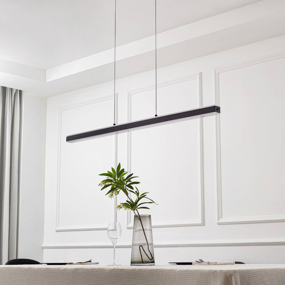 Suspension en aluminium moderneLED, Lucande