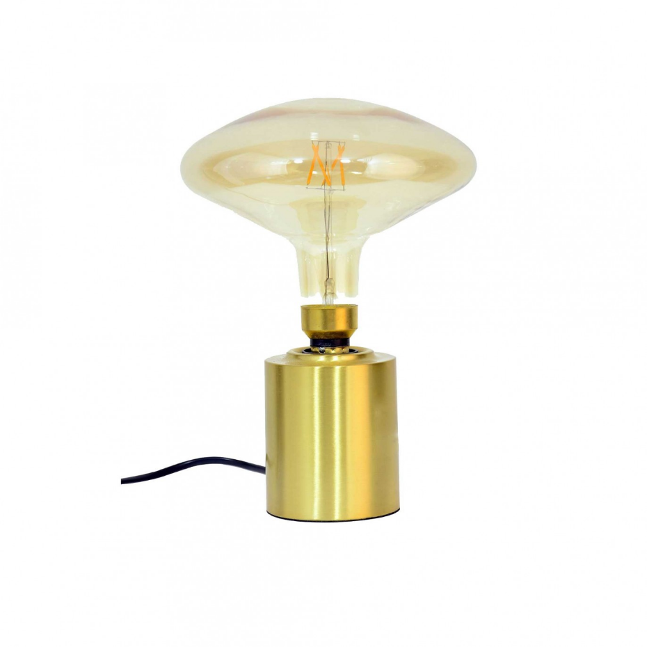Pied de lampe cylindrique en métal, FUZO