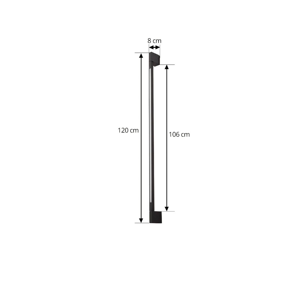 Applique extérieure en aluminium moderneLED