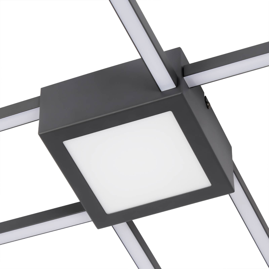 Plafonnier en aluminium moderneLED, Duetto