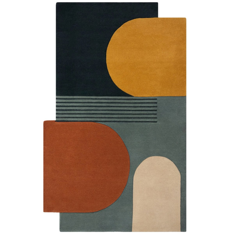 Tapis salon et chambre moderne pure laine FORMAL